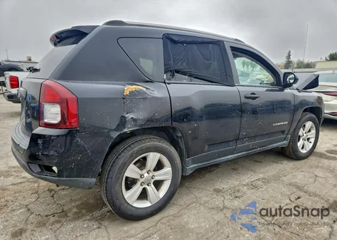 2016 Jeep Compass Sport из США, поврежденный, VIN 1C4NJDBB5GD520982